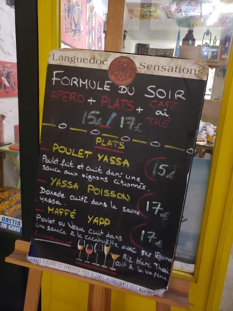 CHEZ BAÏ | Restaurant Africain Bayonne - Menu Image 1