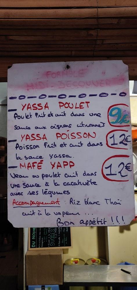 CHEZ BAÏ | Restaurant Africain Bayonne - Menu Image 3